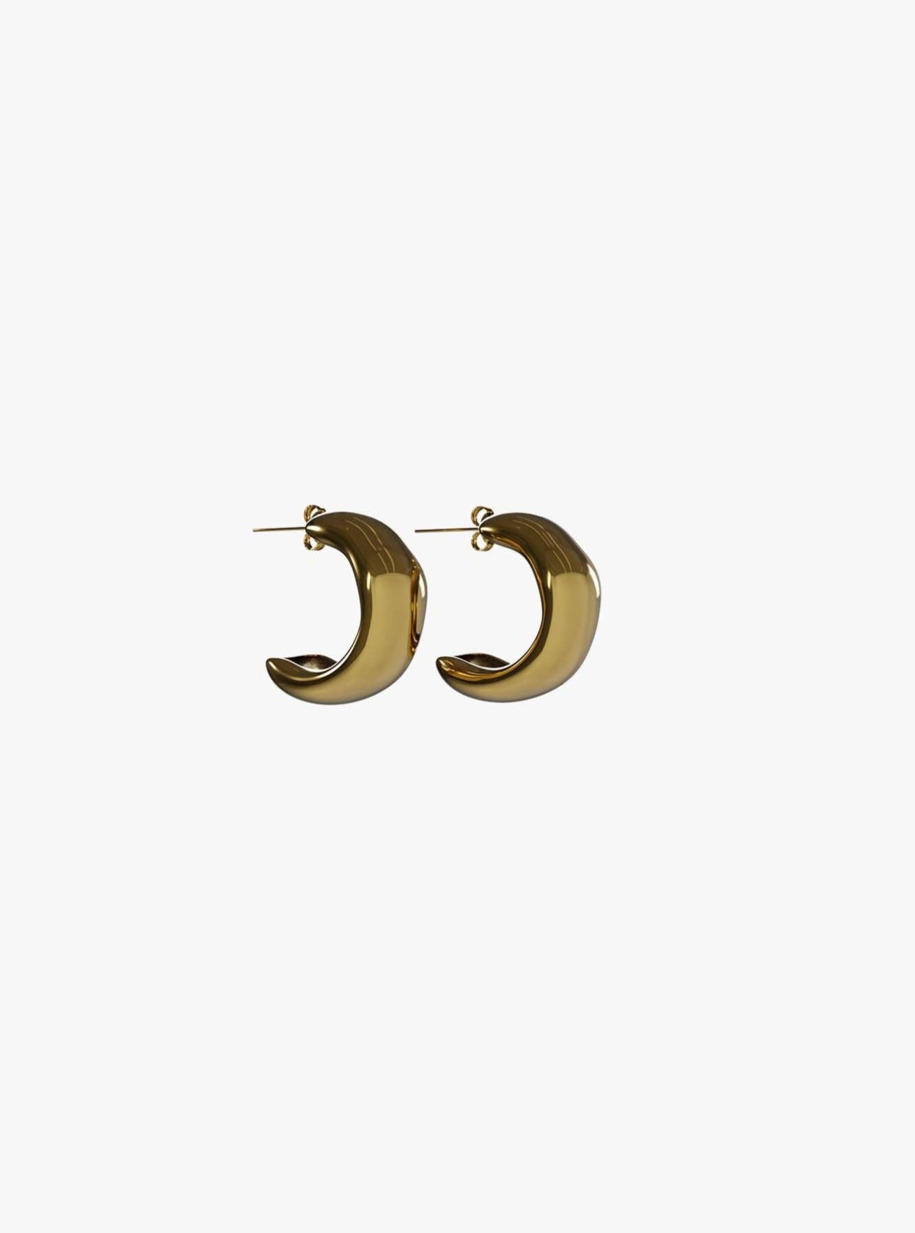 Dia gold earring (pair)