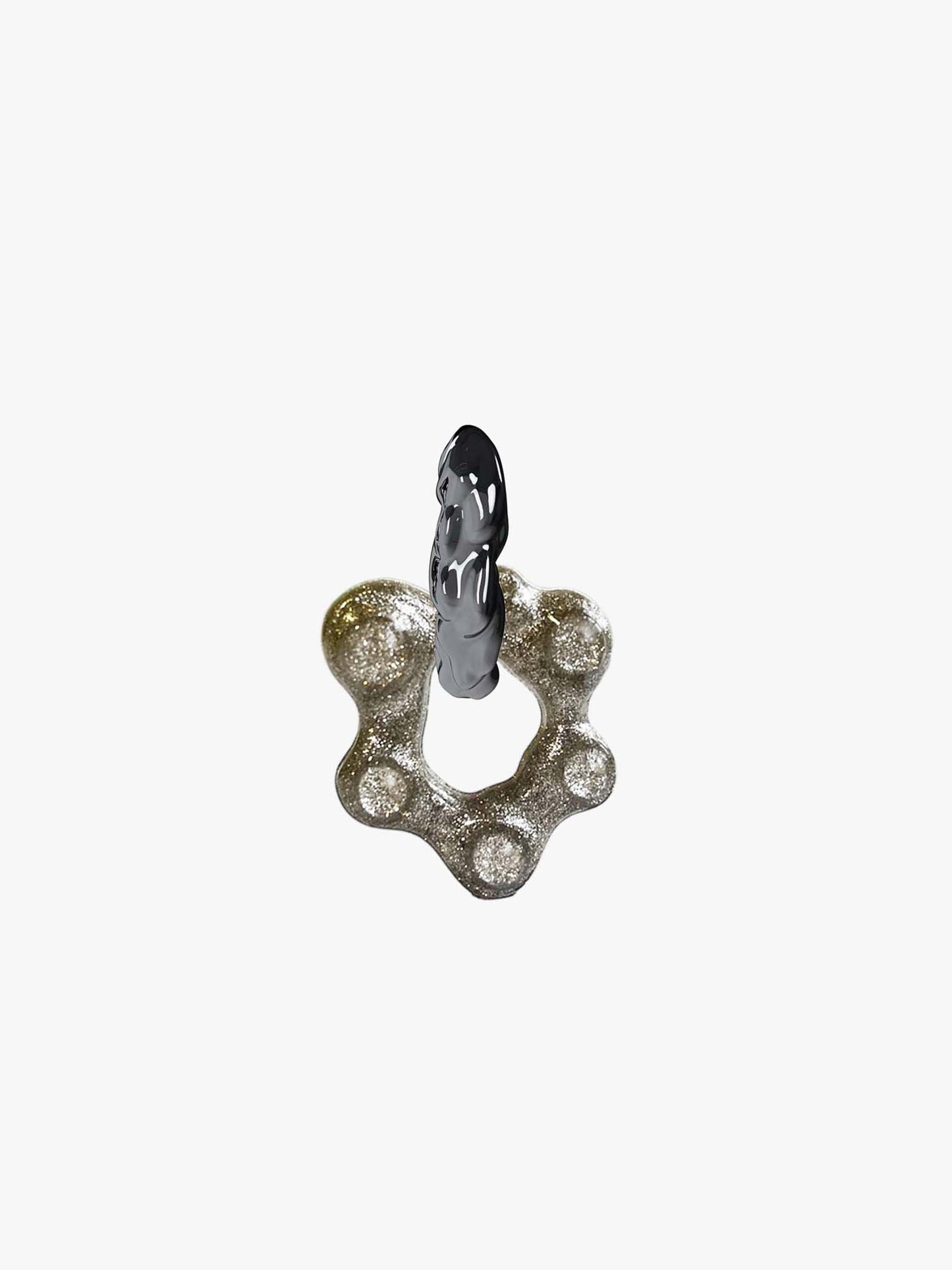 Oyo Nus Shimmer silver earring (pair)